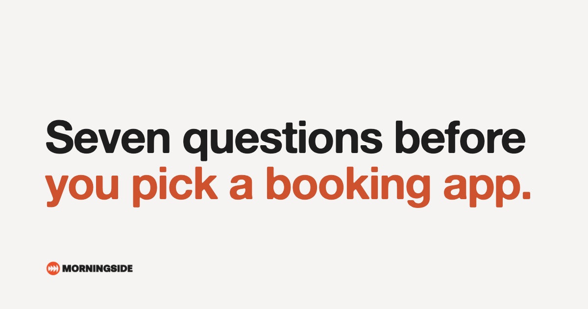 Cover image for “How to Choose a Booking App as a Solo Barber: Seven Questions”